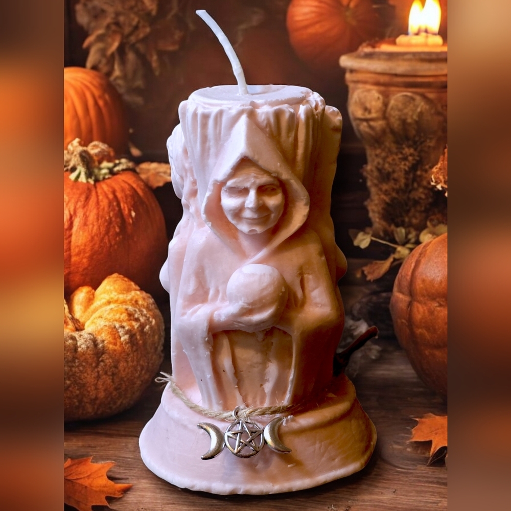 Spell candle. Hecate's Triad. Wicca. Paganism. Offering. Breakups, desires,...